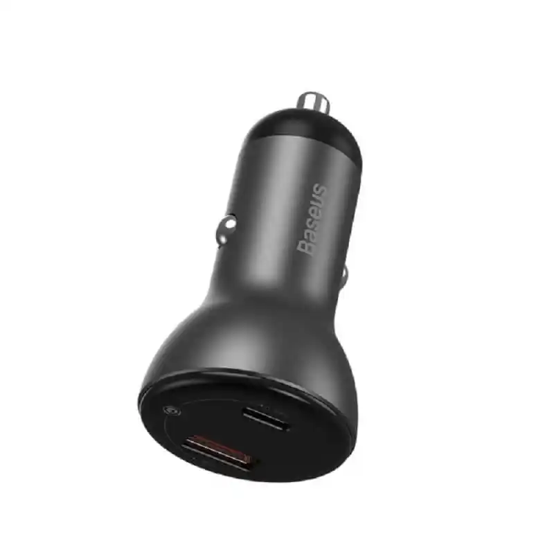 Baseus Digital Display PPS Dual Quick Charging Car Charger 45W
